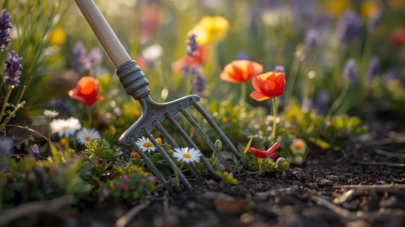 Vrijwilligers aan het werk tijdens NLdoet in de pluktuin